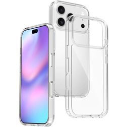 Mobigear Crystal Doorzichtig iPhone 17 Pro Hoesje Hardcase Backcover - Transparant