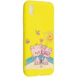 Mobigear Design HONOR 8S Hoesje Flexibel TPU Backcover - Beer