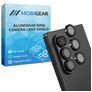 Mobigear Single Samsung Galaxy Z Fold 7 Glazen Camera Lens Protector - Case Friendly - Zwart
