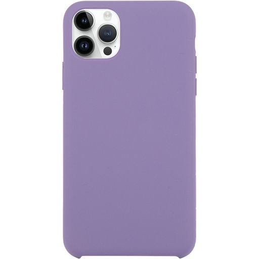 Mobigear Rubber Touch iPhone 15 Pro Max Siliconen Hoesje Backcover - Paars
