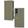 Mobilize Premium Gelly Samsung Galaxy S25 Edge Hoesje Bookcase Portemonnee - Groen