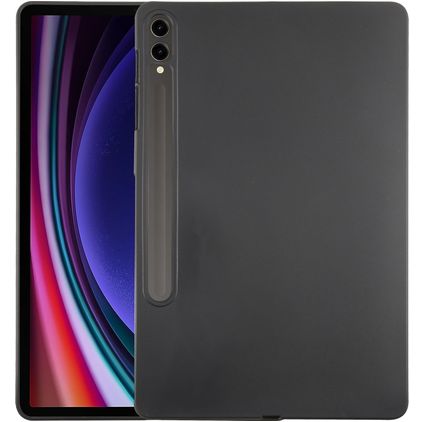 Mobigear Ultra Thin Dunne Samsung Galaxy Tab S9 Hoes Flexibel TPU Backcover - Zwart