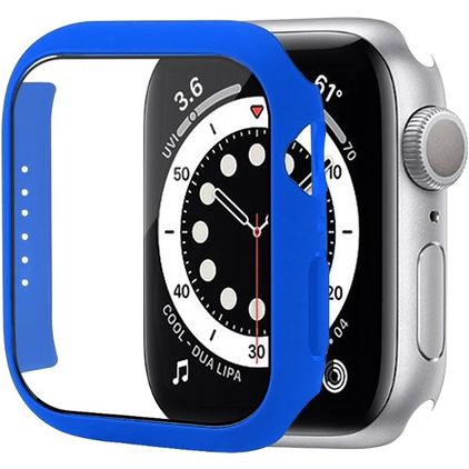 Mobigear Colors Apple Watch - 41 mm Hardcase Hoesje - Blauw