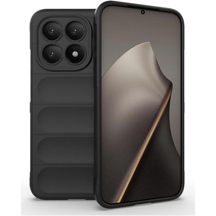 Mobigear Bumpy Xiaomi 15T Hoesje Flexibel TPU Backcover - Zwart