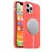 Mobigear Rubber Touch iPhone 12 Pro Siliconen MagSafe Hoesje Backcover - Roze