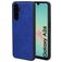 Mobiparts Classic Samsung Galaxy A26 MagSafe Hoesje TPU,Kunstleer Backcover - Sapphire Blue