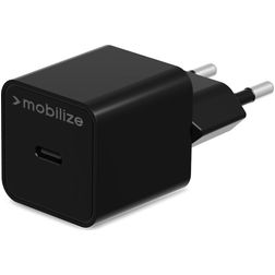 Mobilize Single USB-C Oplader Power Delivery 30W - Zwart