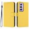 Mobigear Urban Wallet OPPO Reno 12 Pro Hoesje Bookcase Portemonnee - Geel