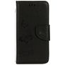 Mobigear Butterfly iPhone X Hoesje Bookcase Portemonnee - Zwart