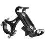 Mobigear Alloy Fixing Telefoonhouder Fiets / Motor Fietsstuur Bevestiging Klem Universeel - Zwart