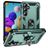 Mobigear Armor Ring Samsung Galaxy A35 Hoesje Hardcase Backcover Shockproof met Ringhouder - Groen