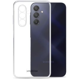 Mobilize Gelly Doorzichtig Samsung Galaxy A25 Hoesje Flexibel TPU Backcover - Transparant