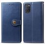 Mobigear Snap Button OPPO A52 Hoesje Bookcase Portemonnee - Blauw
