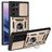 Mobigear Armor Ring Cam Slide Samsung Galaxy S22 Ultra Hoesje Hardcase Backcover Shockproof met Ringhouder - Goud