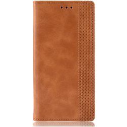 Mobigear Sensation Sony Xperia L3 Hoesje Bookcase Portemonnee - Cognac