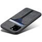 Mobigear Card Pocket iPhone 11 Hoesje Backcover Shockproof met Pasjeshouder - Grijs