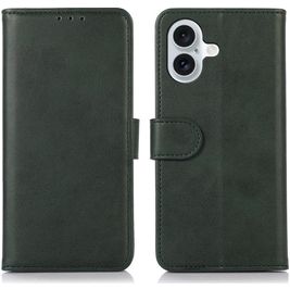 Mobigear Wallet iPhone 17 Hoesje Bookcase Portemonnee - Groen