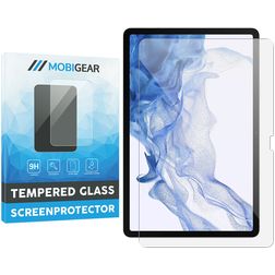 Mobigear Samsung Galaxy Tab S8 Glazen Screenprotector - Case Friendly