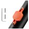 Mobigear Bicycle Apple AirTag Hardcase Hoesje - Oranje