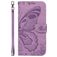 Mobigear Butterfly Samsung Galaxy S25 Hoesje Bookcase Portemonnee - Paars
