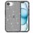 Mobigear Crystal Glitter iPhone 17e Hoesje Hardcase Backcover - Zwart