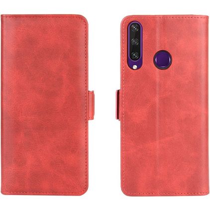 Mobigear Slim Magnet Huawei Y6p Hoesje Bookcase Portemonnee - Rood