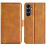 Mobigear Slim Magnet Samsung Galaxy A17 Hoesje Bookcase Portemonnee - Geel
