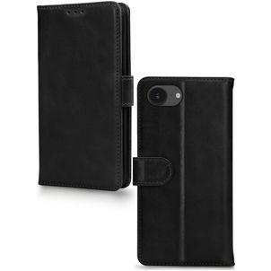 Mobilize Premium Gelly iPhone 17e Hoesje Bookcase Portemonnee - Zwart