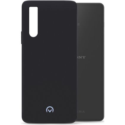 Mobilize Rubber Gelly Sony Xperia 10 IV Hoesje Flexibel TPU Backcover - Matt Black