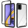 Mobigear Two-Layer Samsung Galaxy A51 Hoesje Hardcase Backcover Shockproof - Zwart