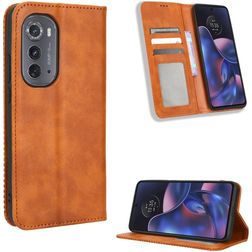 Mobigear Sensation Motorola Edge (2022) Hoesje Bookcase Portemonnee - Bruin