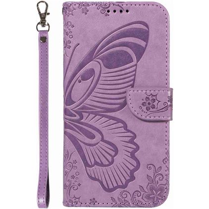 Mobigear Butterfly Xiaomi 13 Ultra Hoesje Bookcase Portemonnee - Paars