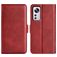 Mobigear Slim Magnet Xiaomi 12 Pro Hoesje Bookcase Portemonnee - Rood
