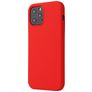 Mobigear Rubber Touch iPhone 12 Pro Siliconen Hoesje Backcover - Rood