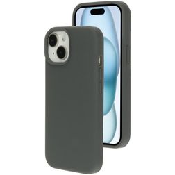 Mobiparts iPhone 15 Siliconen Hoesje Backcover - Urban Grey