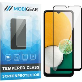 Mobigear Premium Samsung Galaxy A13 5G Glazen Screenprotector - Case Friendly - Zwart