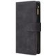 Mobigear Zipper Samsung Galaxy A71 Hoesje Bookcase Portemonnee - Zwart