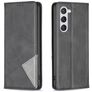 Mobigear Rhombus Slim Samsung Galaxy S24 Hoesje Bookcase - Zwart
