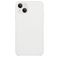 Mobigear Rubber Touch iPhone 15 Siliconen Hoesje Backcover - Wit