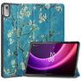 Mobigear Tri-Fold Lenovo Tab P11 Gen 2 Hoes Bookcase - Amandelbloesem