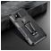 Mobigear Armor Stand iPhone 12 Hoesje Hardcase Backcover Shockproof met Standaard - Grijs