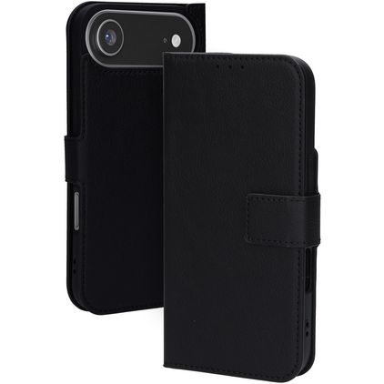 Mobiparts Classic Wallet iPhone Air MagSafe Hoesje Bookcase - Zwart