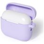 Mobigear Colors Apple AirPods Pro 3 Hoesje Flexibel Siliconen - Lavender Purple