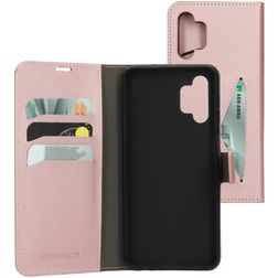 Mobiparts Classic Wallet Samsung Galaxy A32 5G Hoesje Bookcase Portemonnee - Roze