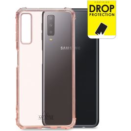 My Style Protective Flex Samsung Galaxy A7 (2018) Hoesje Flexibel TPU Backcover Shockproof - Soft Pink