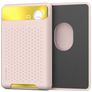 Mobigear Pocket Siliconen Pasjeshouder - 2 Pasjes - MagSafe Compatible - Roze