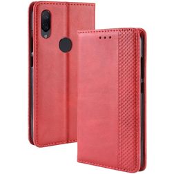 Mobigear Sensation Xiaomi Redmi Note 7 Hoesje Bookcase Portemonnee - Rood