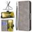 Mobigear Excellent Xiaomi Redmi 10 5G Hoesje Bookcase Portemonnee - Grijs