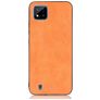 Mobigear Stitch Realme C11 (2020) Hoesje Backcover - Oranje