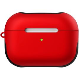Mobigear Frosted Apple AirPods Pro 1 Hardcase Hoesje - Rood